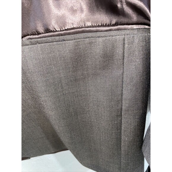 Men’s 44L — “346” Brooks Brothers Stretch Brown 100% Wool Suit Jacket RN 93986 - Picture 5 of 11